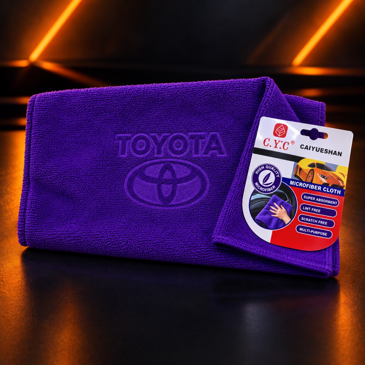 Toyota Microfiber Car Cleaning Cloth